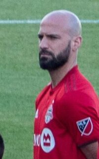 Laurent Ciman tijdens een wedstrijd met Toronto FC in 2020
