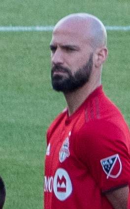 Laurent Ciman tijdens een wedstrijd met Toronto FC in 2020