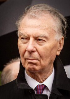 Portret van Leo Tindemans in 2006