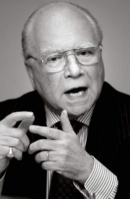 Mark Eyskens, Belgische politicus, in 2005