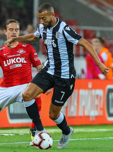 El Kaddouri speelt voor PAOK in 2018