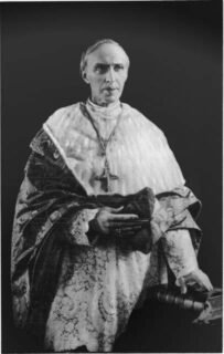 Portret van kardinaal Désiré Mercier in 1915