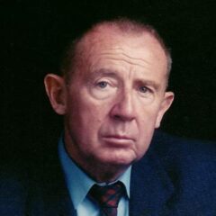 Portret van Jean Thiriart, Belgische politieke theoreticus