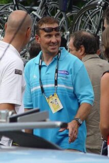 Johan Museeuw tijdens een portret in 2006