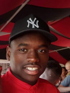 Landry Dimata tijdens een voetbalwedstrijd in 2016