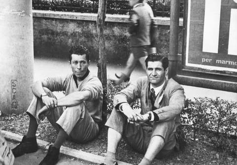 Olivier Gendebien and Giotto Bizzarrini in early 1960s