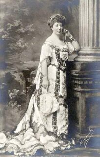 Portret van prinses Henriette als hertogin van Vendôme rond 1900