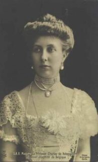 Portret van prinses Joséphine Caroline in 1904