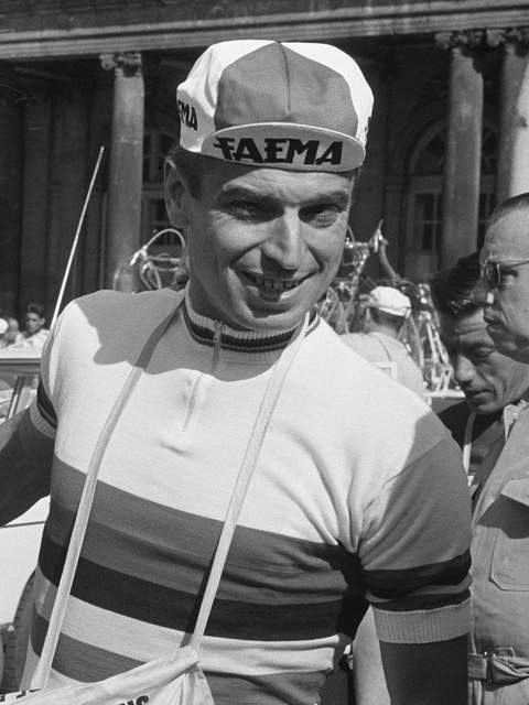 Rik Van Looy tijdens de Tour de France 1962