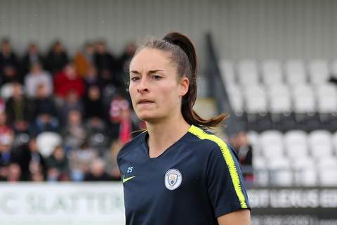 Tessa Wullaert speelt voor Manchester City in 2019