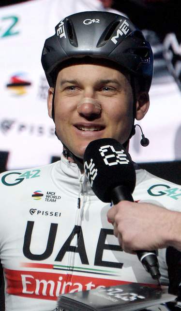 Tim Wellens tijdens Omloop Het Nieuwsblad 2023