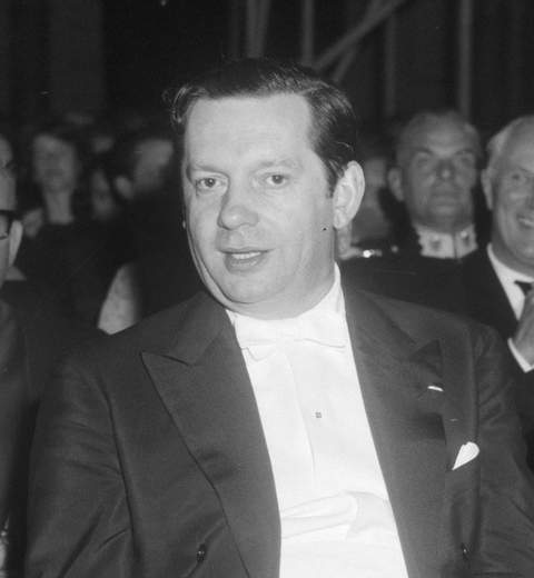 Portret van Arthur Grumiaux als violist in 1965
