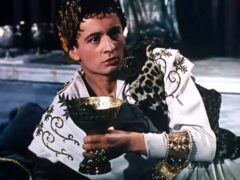 Claude Laydu als keizer Valentinian in 1954