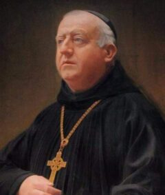 Portret van Columba Marmion, derde abt van Maredsous