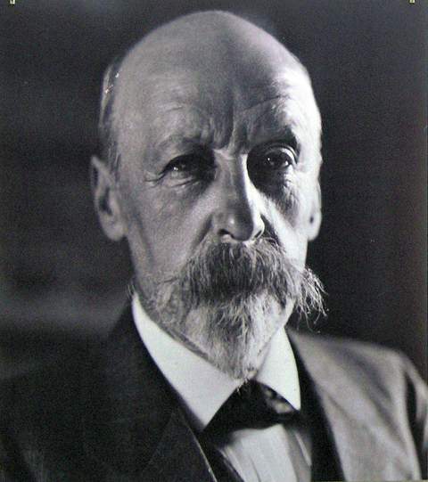 Portret van Emile Claus uit 1917