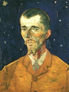 Portret van Eugène Boch door Vincent van Gogh, 1888