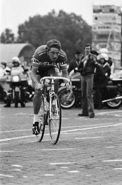 Freddy Maertens tijdens de proloog van de Tour de France 1978