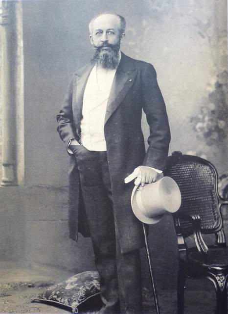 Portret van Georges Nagelmackers door Nadar