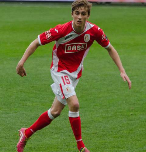 Julien De Sart speelt voor Standard Luik in 2014