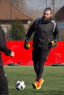 Logan Bailly tijdens training in 2018