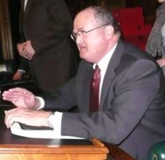 Martin van Creveld spreekt in het Britse parlement, 2008