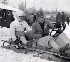 Max Houben traint samen met Hans Eisenhut in 1932