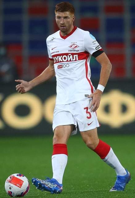 Maximiliano Caufriez speelt voor Spartak Moskou in 2021