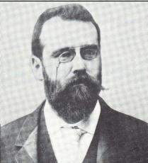 Portret van Paul Hankar rond 1890