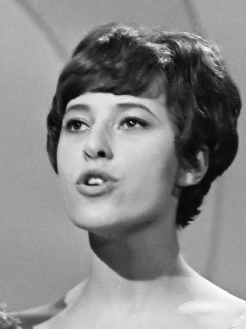 Portret van zangeres Tonia uit 1968