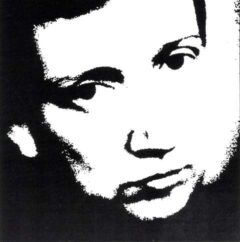 Wim Mertens speelt piano tijdens optreden in 1990