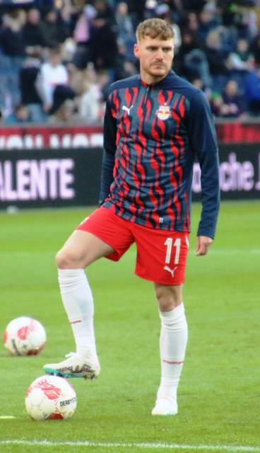 Yorbe Vertessen speelt voor RB Salzburg in 2025
