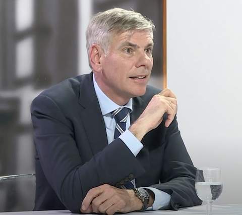 Filip Dewinter in the Flemish Parliament, 2019