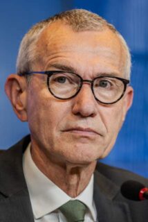 Frank Vandenbroucke tijdens EPSCO Raad 2024