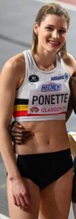 Helena Ponette tijdens het wereldkampioenschap indoor 2024