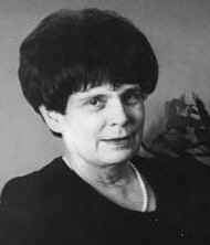 Portret van Maud Mannoni, Franse psychoanalyticus