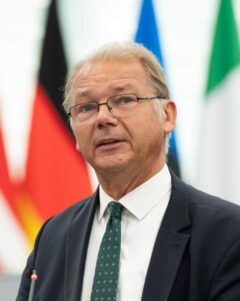 Philippe Lamberts spreekt in het Europees Parlement, 2023