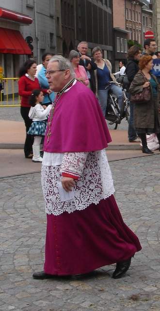 Portret van bisschop Roger Vangheluwe in 2007