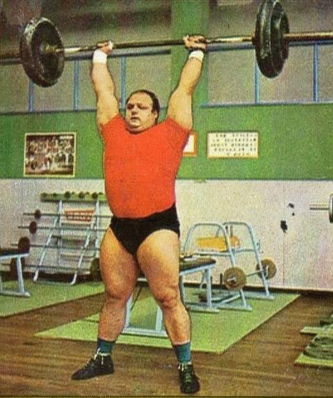 Portret van Serge Reding, Belgische gewichtheffer